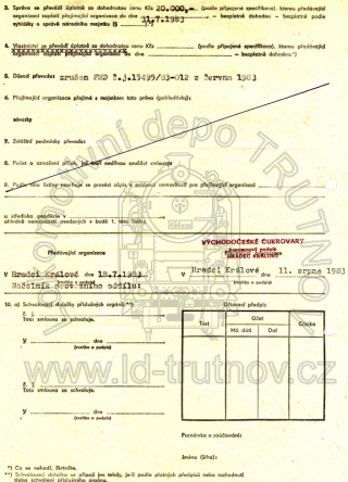 Hospodářská smlouva - prodej M131.1228