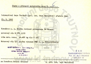 Zápis o převzetí - M131.1199