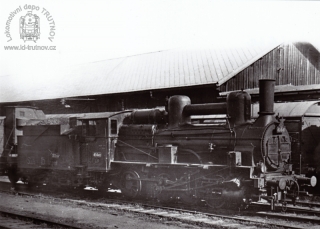 Parní lokomotiva 414.412 s tendrem řady 312.1