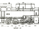 Výkres lokomotiv řady 423.031-043