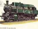 Kresba vzhledu parních lokomotiv 423.082-89